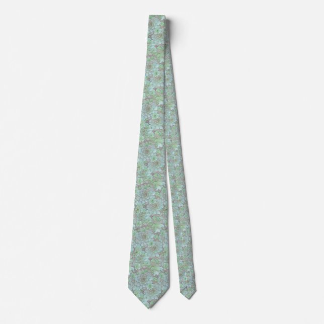 Hens And Chicks Neck Tie (Front)
