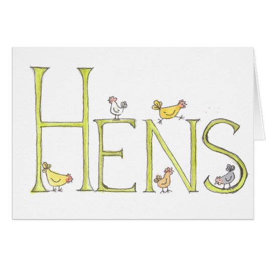 HENS! CARDS (Front Horizontal)