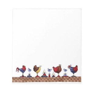 Hens in a Row - Notepad