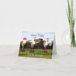 Hens party invitation
