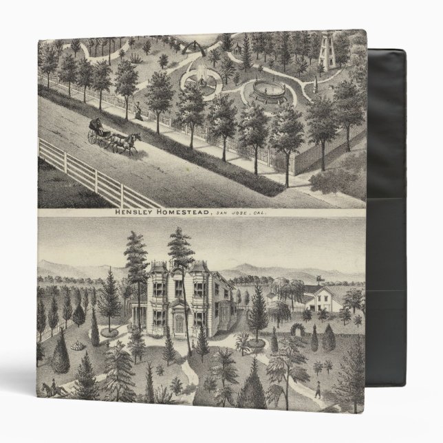 Hensley, Beans residences Binder (Front/Inside)