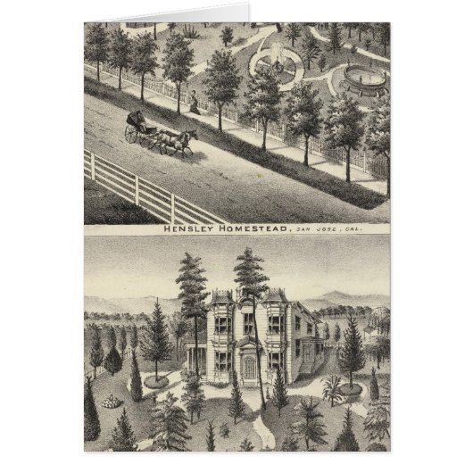 Hensley, Beans residences Cards (Front)
