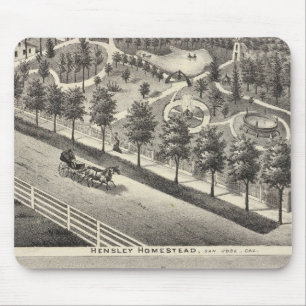 Hensley, Beans residences Mouse Pad