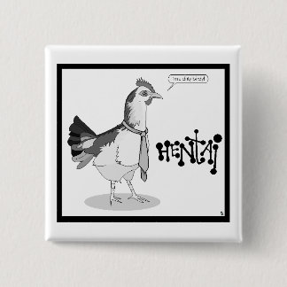 Hentai (badge) pinback button