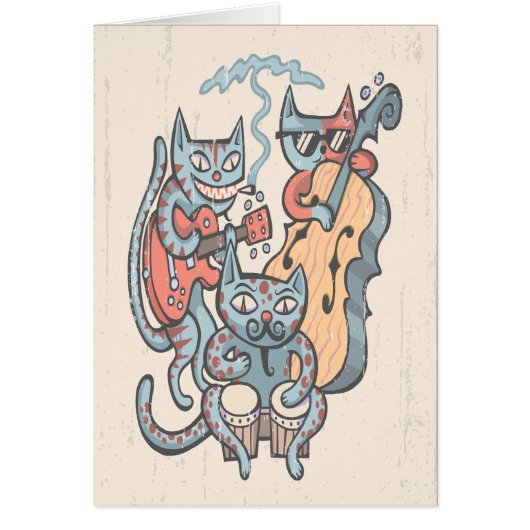 Hep Cat Band Cards (Front)