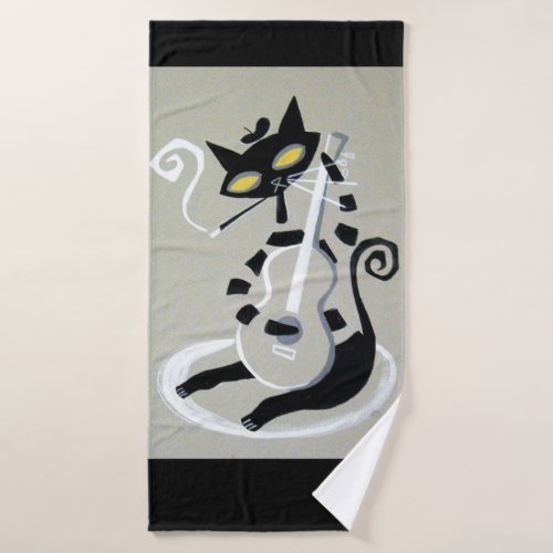 hep cat bath towel set