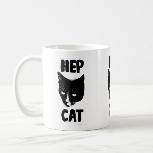 Hep Cat Fun Tuxedo Cat Photo Slogan Fun Coffee Mug