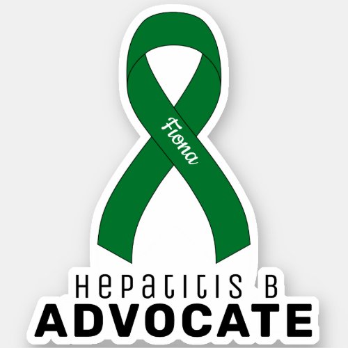 Hepatitis B Advocate Vinyl Sticker