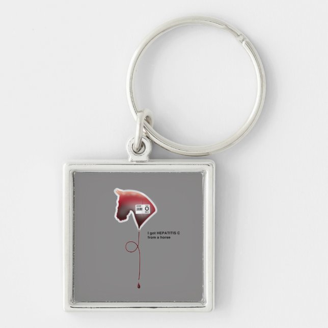Hepatitis C Keychain (Front)