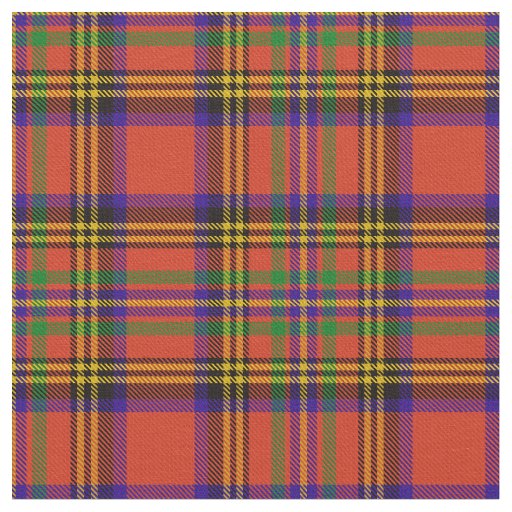 Hepburn Clan Tartan Fabric