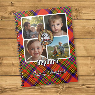 Hepburn Family Photo Collage Notebook