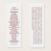 Hephaestus (Hephaistos) Prayer Card (Front & Back)