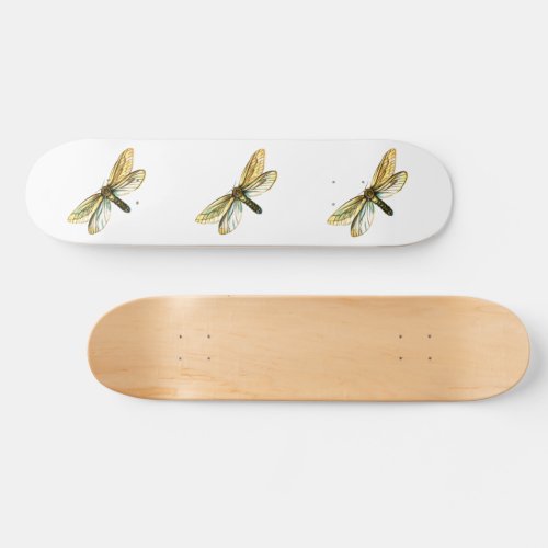 Hepialus humuli female _ Ghost Moth or Ghost Swift Skateboard