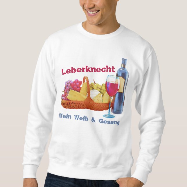 Hepsert Wein Party Sweatshirt (Front)