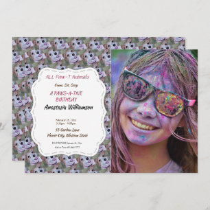 HER 1ST BIRTHDAY INVITE