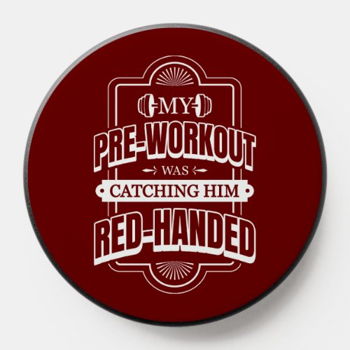her 5 gym rat workout exercise fitness gains drip PopSocket