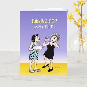 Her 60th Birthday Card | Zazzle