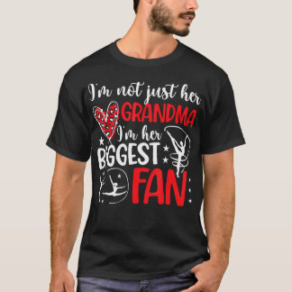 Her Biggest Fan Gymnastics Grandma Of A Gymnast Gr T-Shirt