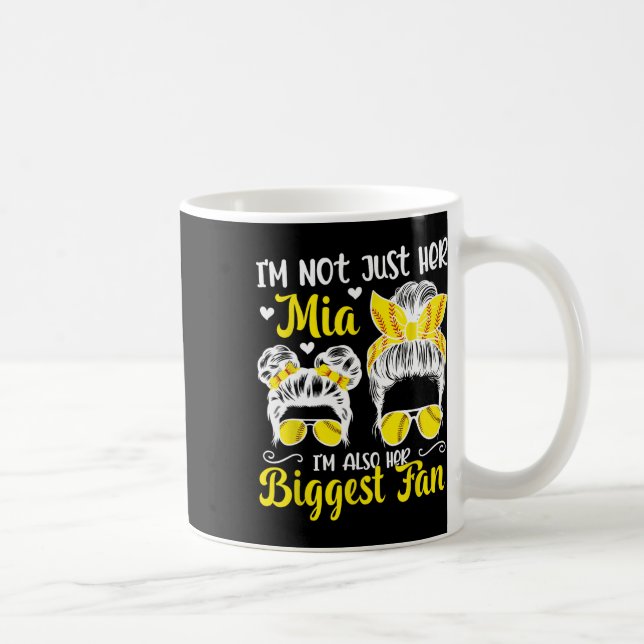 Her Biggest Fan Softll Mia Of A Softll Player _1  Coffee Mug (Right)