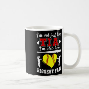 Her Biggest Fan Softll Tia Of A Softll Player Tia  Coffee Mug