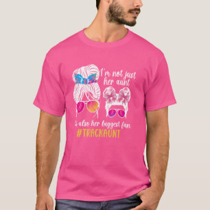 Her Biggest Fan Track Aunt Of A Track And Field At T-Shirt