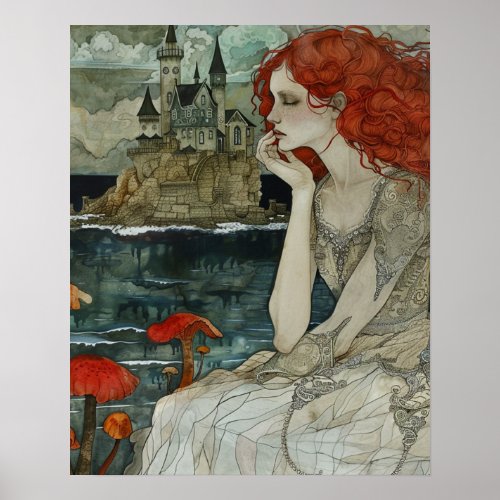 Her Castle By The Sea Poster