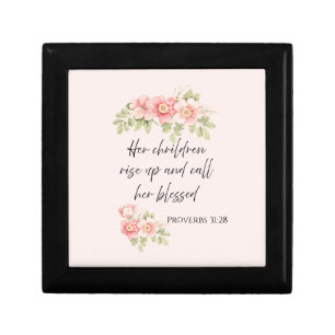 Her children rise up and call her blessed  gift box