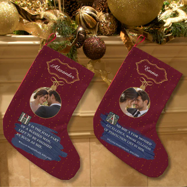 Her Christmas Photo Stocking
