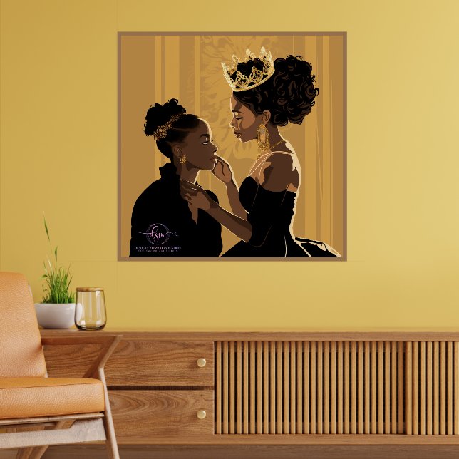 HER CROWN #2 POSTER (Living Room 2)