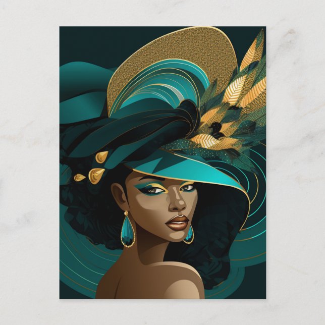 HER CROWN #8 POSTCARD (Front)