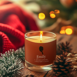 Her Defined Light Scented Jar Candle