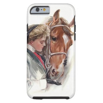 Her Favorite Horse Tough Iphone 6 Case by iPadGear at Zazzle