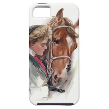 Her Favorite Horse Iphone Se/5/5s Case by iPadGear at Zazzle