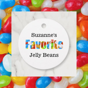 Her Favorite Jelly Beans Shower Favor Tag