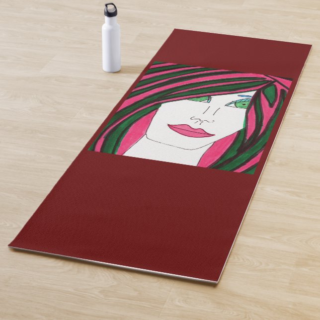 Her Favorite Yoga Mat (In Situ)