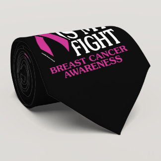 Her Fight...Breast Cancer Neck Tie