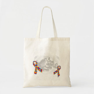 Her Fight Is My Fight Autism Awareness and Support Tote Bag