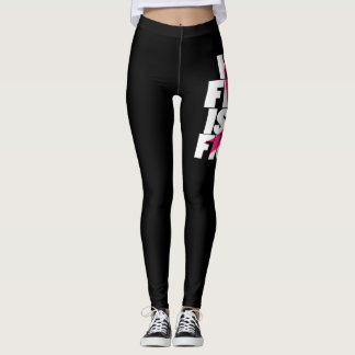 Her Fight Is My Fight Breast Cancer Awareness Leggings