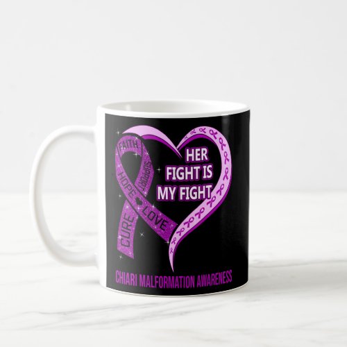 Her Fight Is My Fight Chiari Malformation Awarenes Coffee Mug