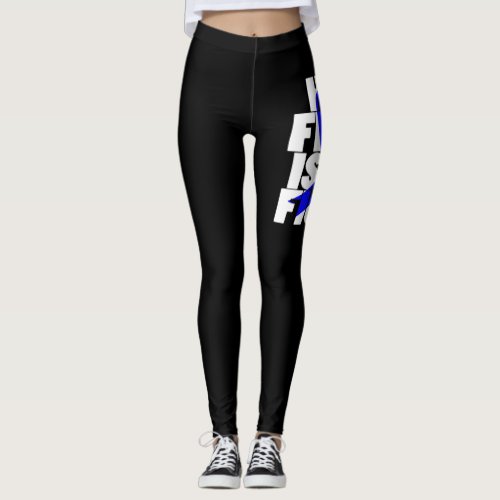 Her Fight Is My Fight Colon Cancer Blue Ribbon 2 Leggings