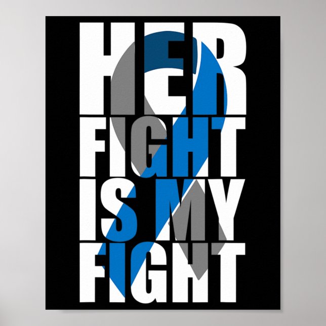 Her fight is my fight Diabetes  Poster (Front)