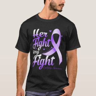 Her Fight Is My Fight EPILEPSY AWARENESS Month T-Shirt