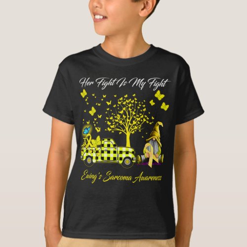 Her Fight Is My Fight Ewings Sarcoma Awareness T_Shirt