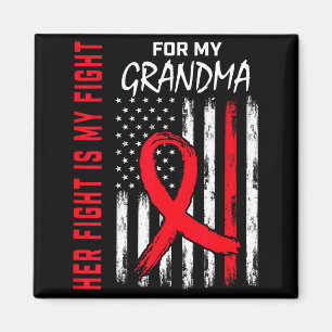 Her Fight Is My Fight Grandma Heart Disease Awaren Magnet