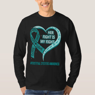 Her Fight Is My Fight Interstitial Cystitis Awaren T-Shirt