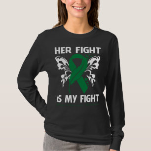 Her Fight Is My Fight MANIC DEPRESSION AWARENESS B T-Shirt