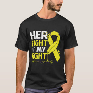 Her Fight Is My Fight MICROCEPHALY  Feather T-Shirt