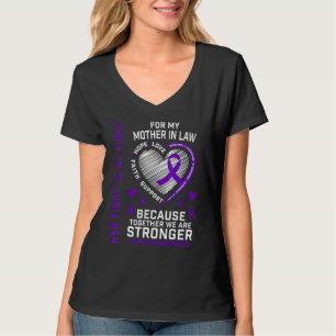 Her Fight Is My Fight Mother In Law Lupus Awarenes T-Shirt