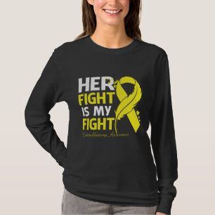 Her Fight Is My Fight RETINOBLASTOMA AWARENESS Fea T-Shirt