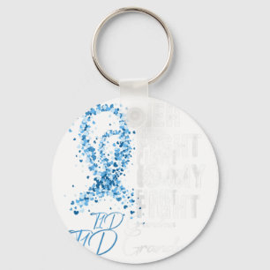 Her Fight Is My Fight T1D Grandma Type 1 Diabetes Keychain